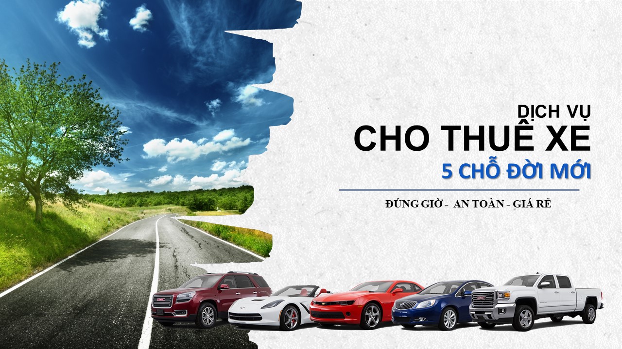 Cho thuê xe ô tô 5 chỗ