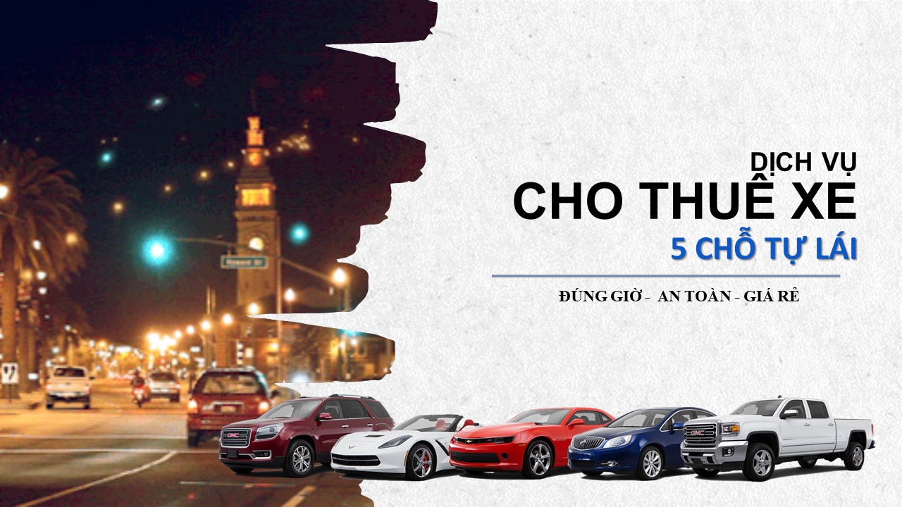 Thuê xe 5 chỗ tự lái theo tháng